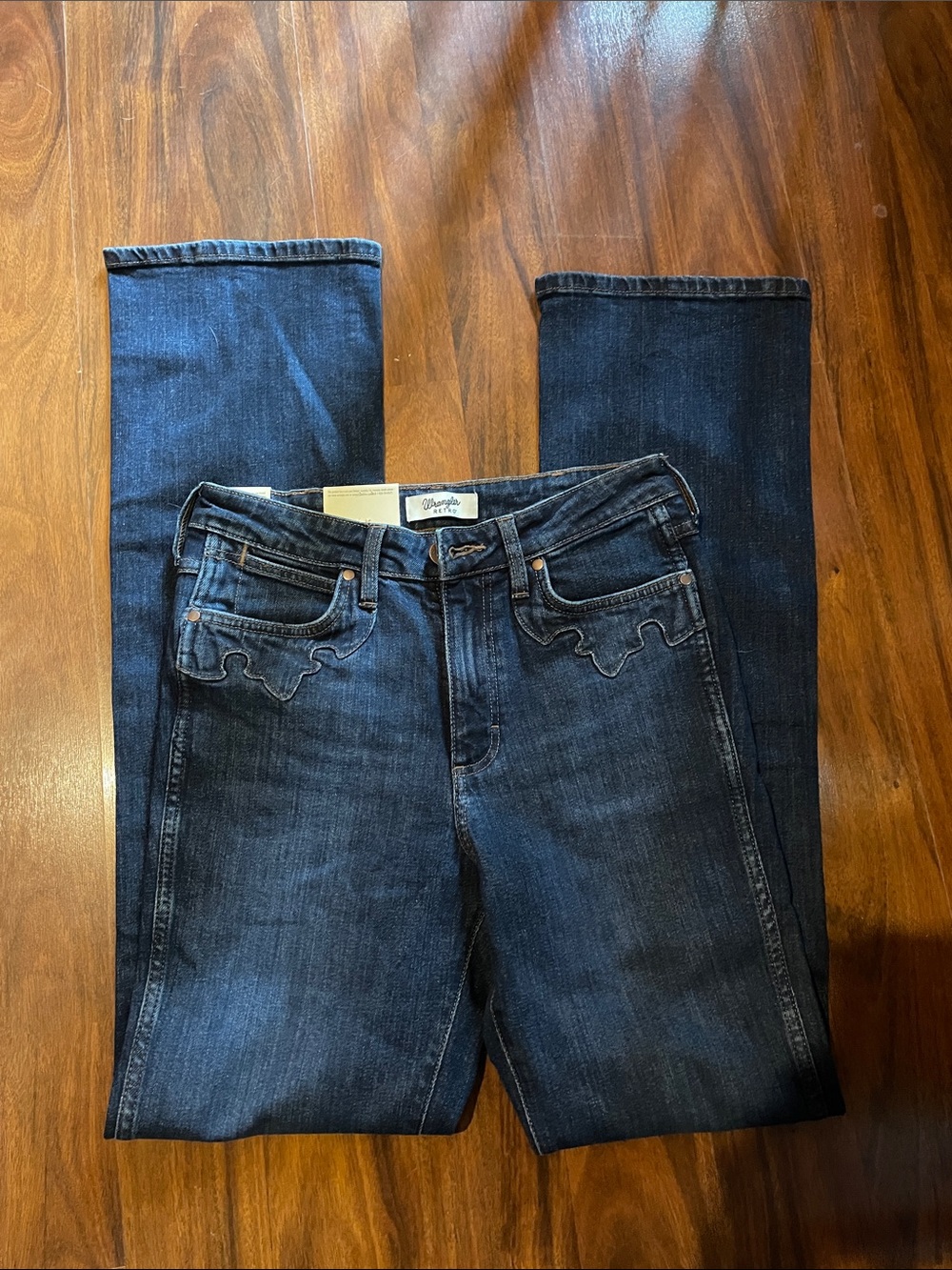 Wrangler Retro High Rise Bootcut Jeans